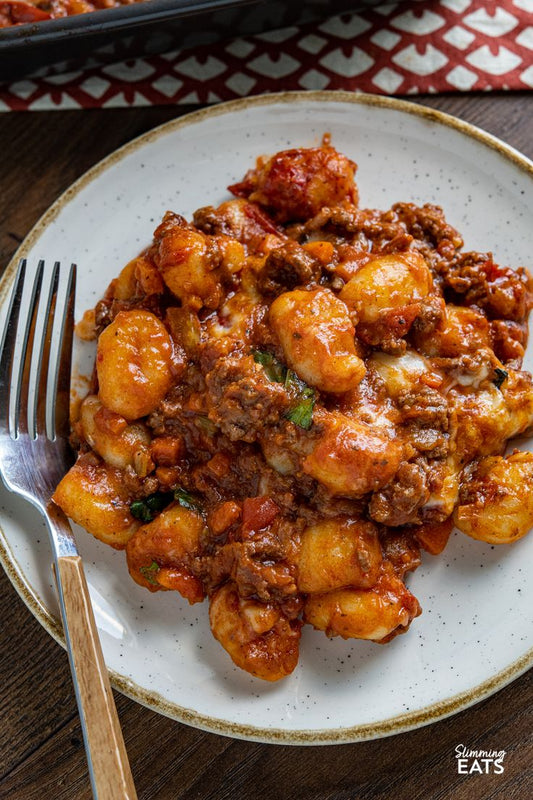Gnocchi with Beef, Bacon, and Original Harissa
