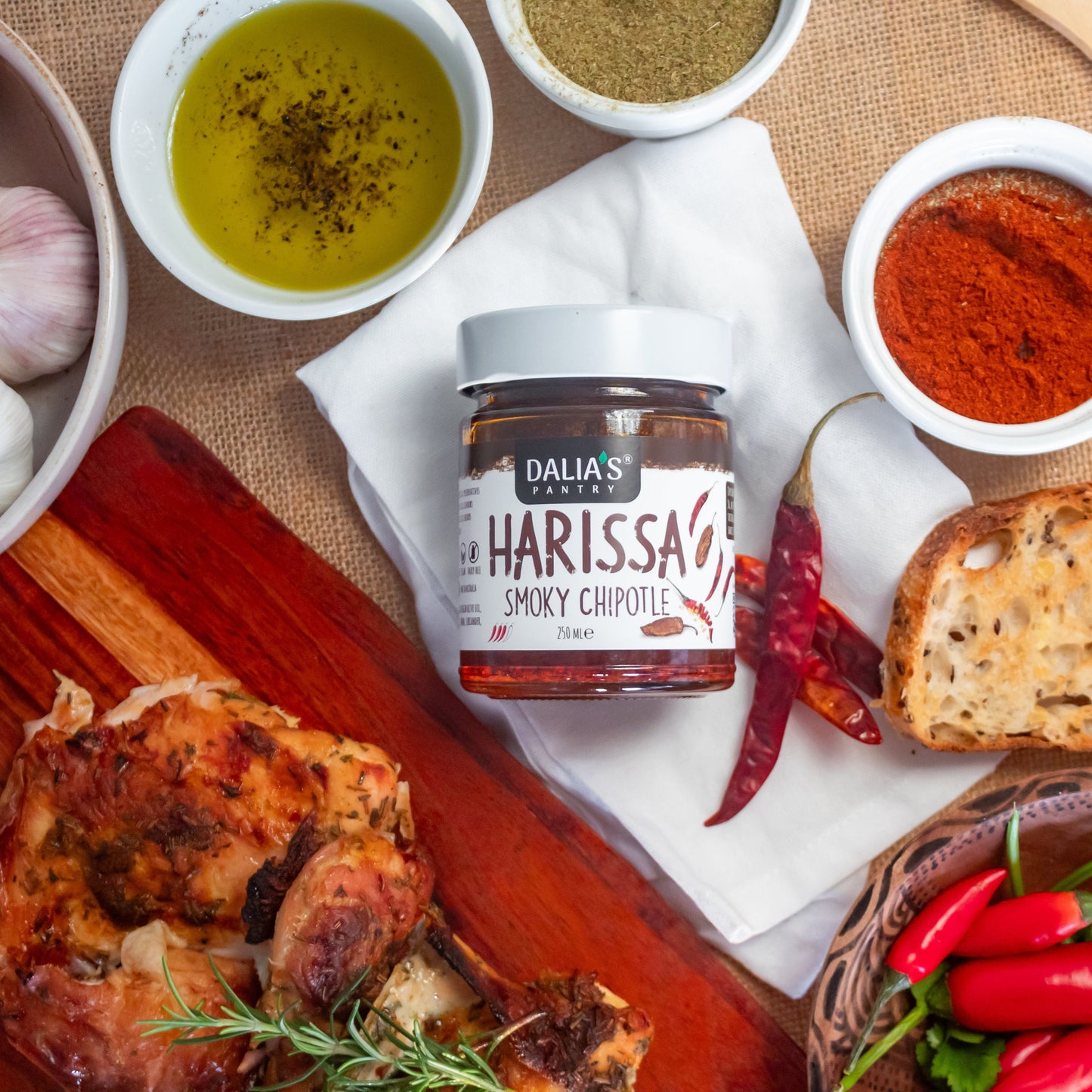 NEW Dalia's Pantry Harissa gift box (FREE SHIPPING)