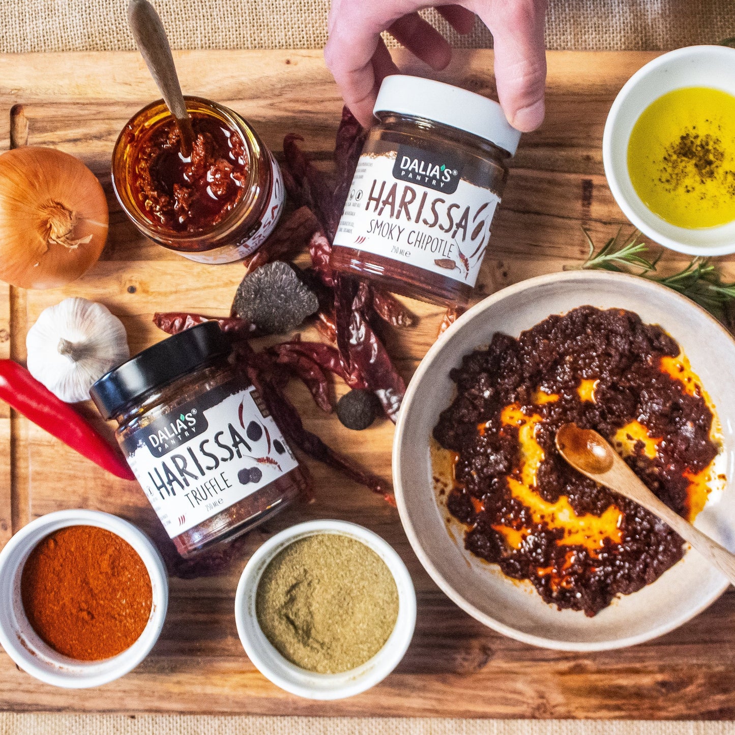 NEW Dalia's Pantry Harissa gift box (FREE SHIPPING)