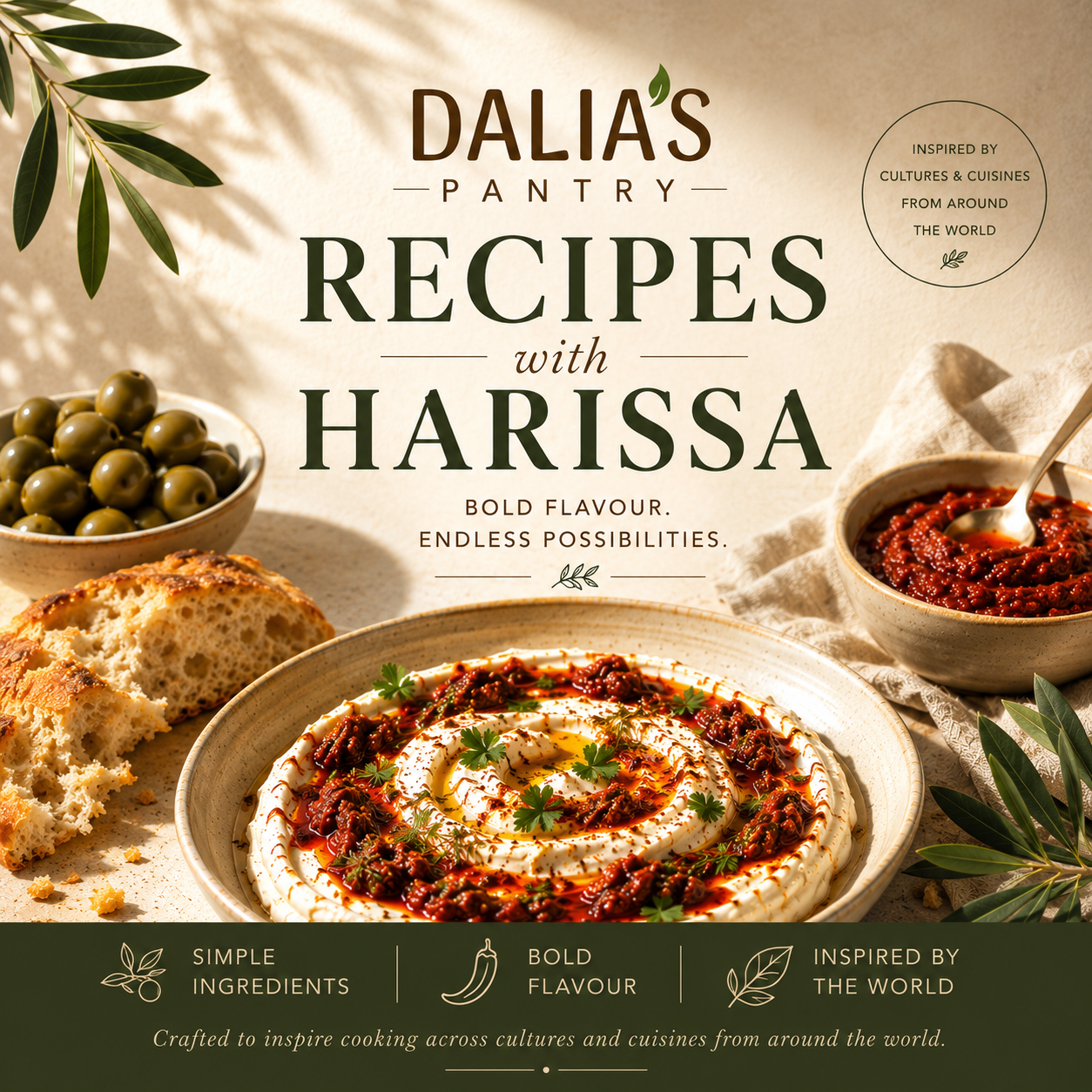 Free Harissa Digital Recipe Book — Dalia's Pantry