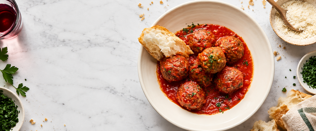 Original Harissa Italian Baked Meatballs