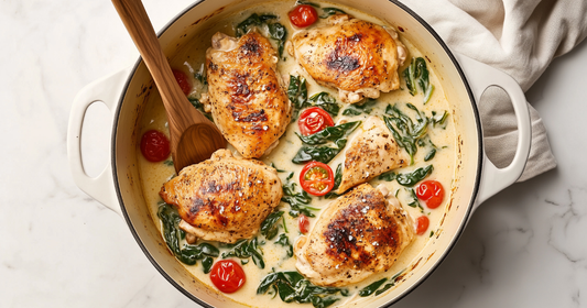 Creamy Chicken with Truffle & Original Harissa