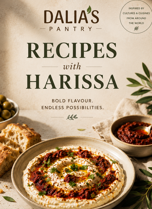 🎁 Free Harissa Digital Recipe Book — Dalia's Pantry