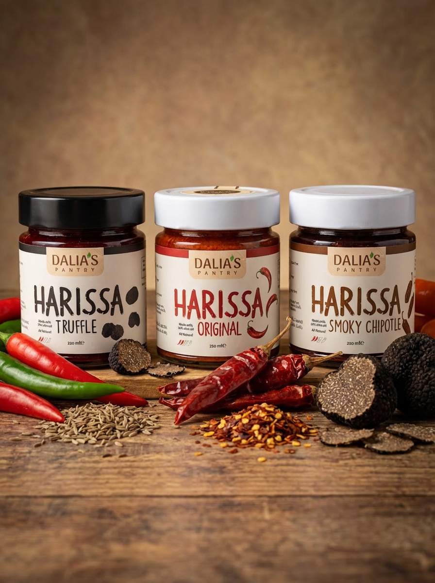 DALIA'S PANTRY -  Trio Collection Harissa Pack