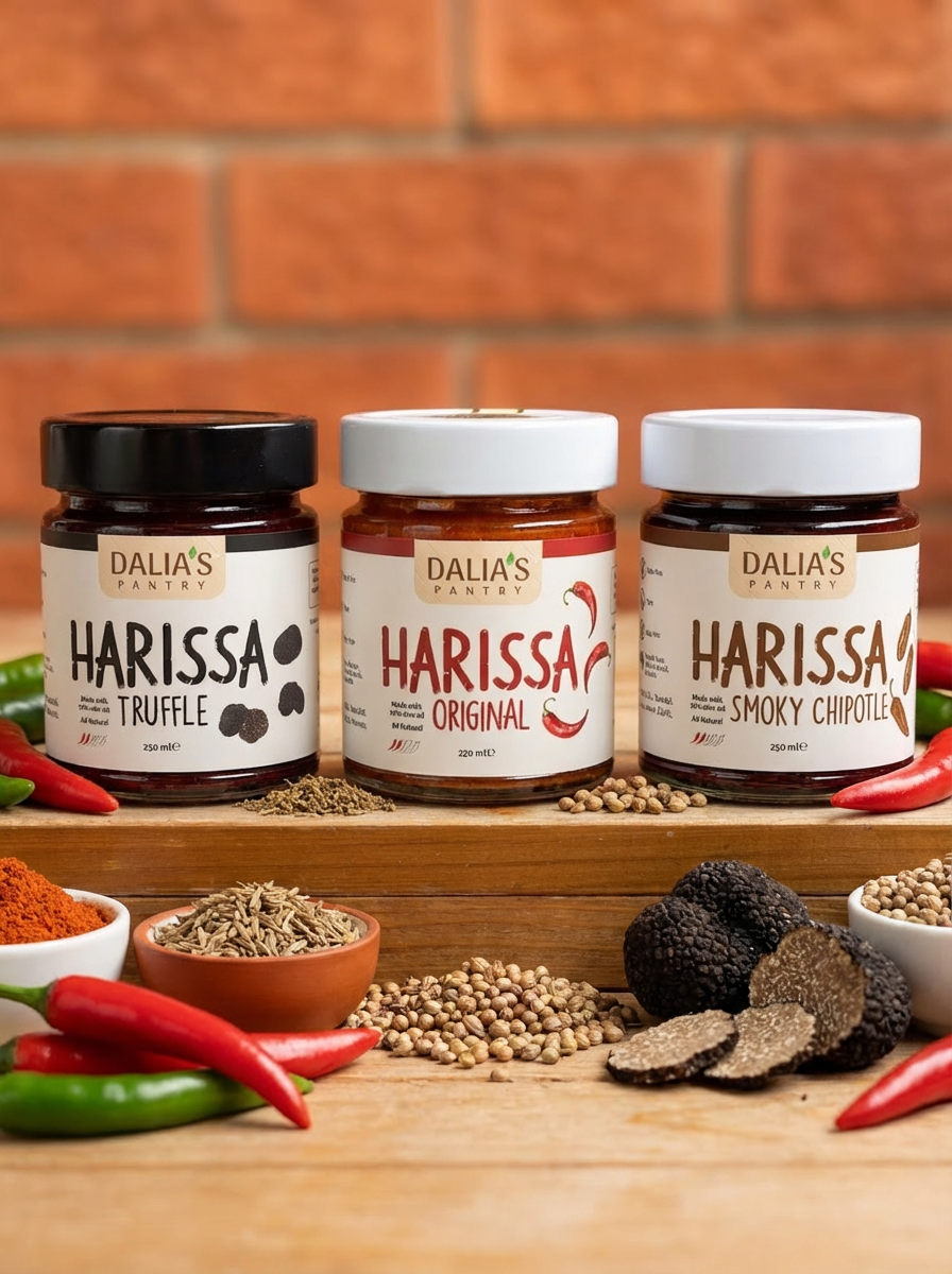 DALIA'S PANTRY -  Trio Collection Harissa Pack